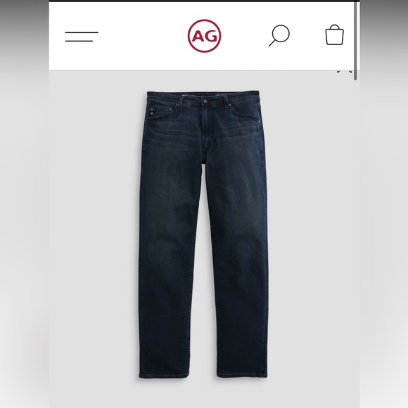 AG Adriano Goldschmied Men's Deep Indigo Jeans